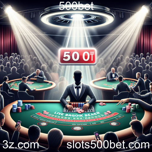 Viva a Emoção do Cassino com Jogos Ao Vivo no 500bet